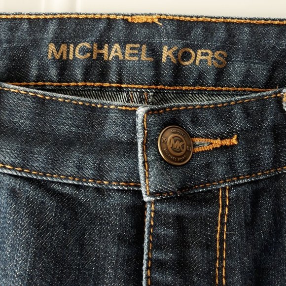 Michael Kors Boot Cut Dark Wash Low Rise Jeans Sz4 - Picture 4 of 11